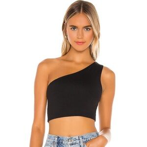 Susana Monaco One Shoulder Crop Top | Size Small